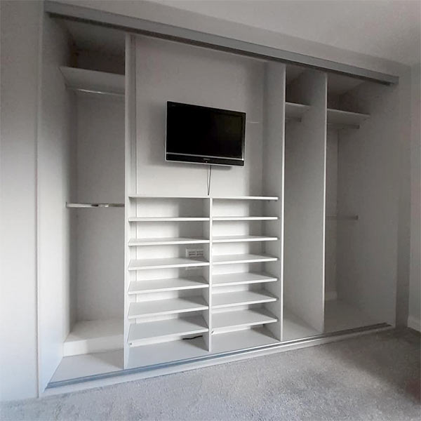 4 Door Wardrobe Interior