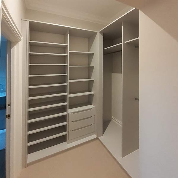 interior wardrobe drawers & shelves